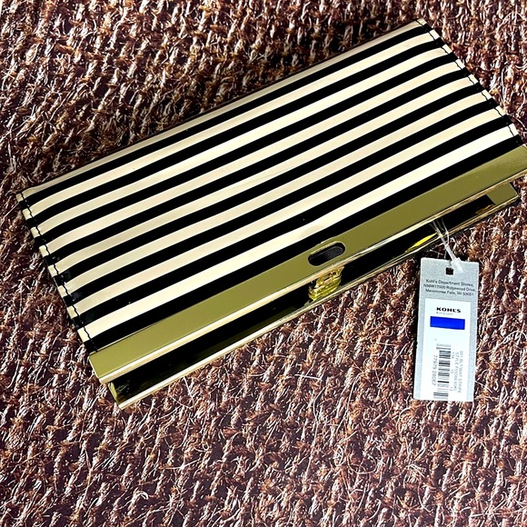 Apt. 9 Handbags - Black and Cream stripes Wallet